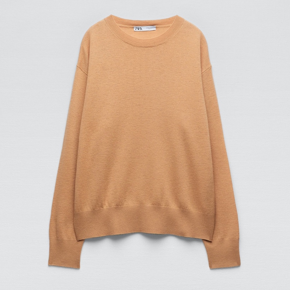 NWT Zara EXTRA SOFT 100% WOOL SWEATER